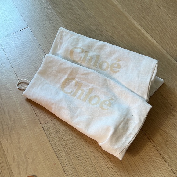 Chloe Gladiator Suede Leather Heeled Sandals Mauve IT 37.5 / US 7.5 - Picture 3 of 10